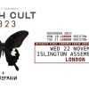 Death Cult Anuncia Terceiro Show em Londres devido à Demanda Massiva dos Fãs