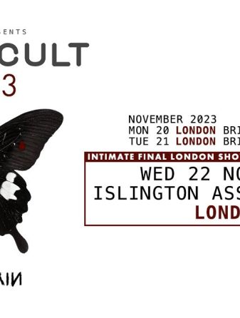 Death Cult Anuncia Terceiro Show em Londres devido à Demanda Massiva dos Fãs