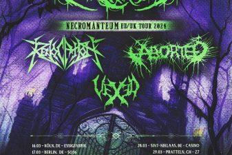 O trio de metal alternativo britânico VEXED revela novo vídeo antes da turnê Carnifex