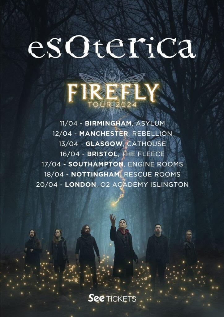 Esoterica revela single etéreo 'Firefly' juntamente com vídeo hipnotizante