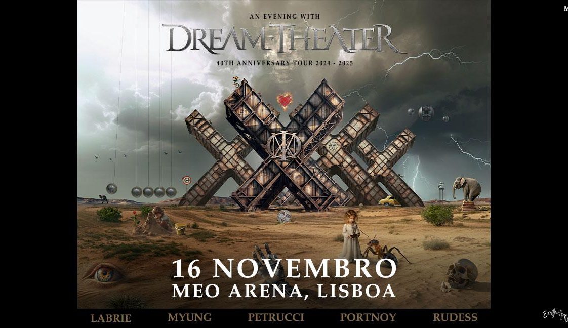 Dream Theater anuncia show na MEO Arena em Novembro de 2024