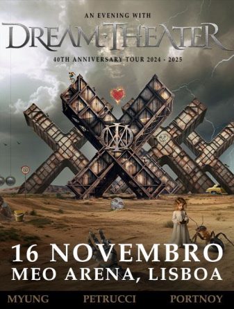 Dream Theater anuncia show na MEO Arena em Novembro de 2024