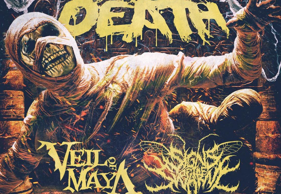SIGNS OF THE SWARM e VEIL OF MAYA anunciam Faces of Death Tour
