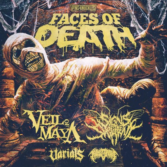 SIGNS OF THE SWARM e VEIL OF MAYA anunciam Faces of Death Tour