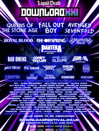 Festival Download anuncia headliners de 2024, além de mais de 80 bandas