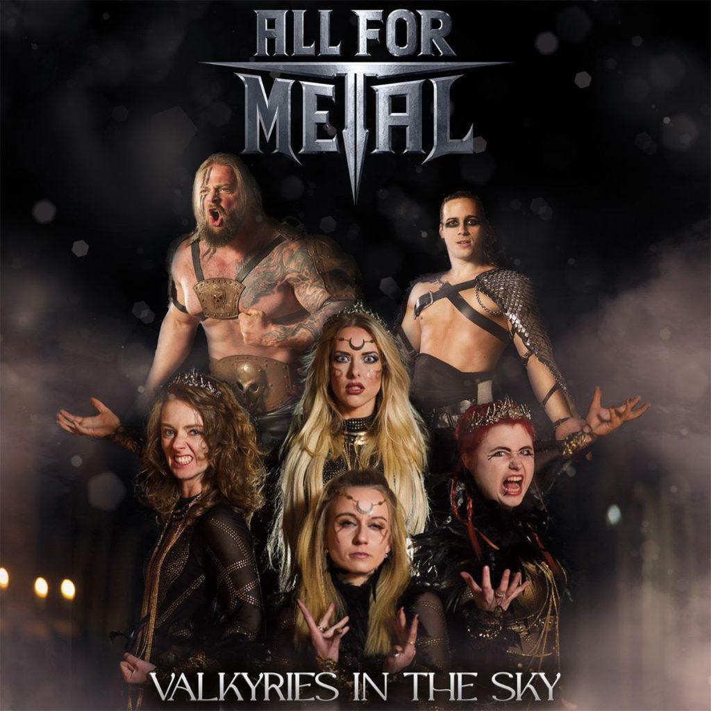 ALL FOR METAL lança novo single 'Valkyries in the Sky'