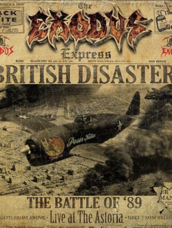 EXODUS lança álbum ao vivo British Disaster: The Battle of '89 (Live At The Astoria)