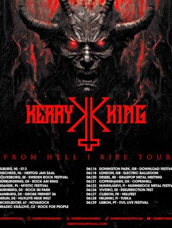 Kerry King Lança Álbum "From Hell I Rise" e Novo Vídeo 'Toxic'