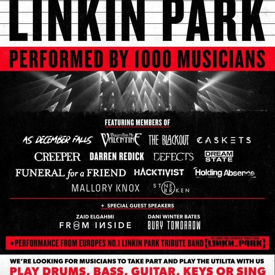 Linkin Park Performed By 1000 Musicians in Birmigham Utility Arena 18 August 2024