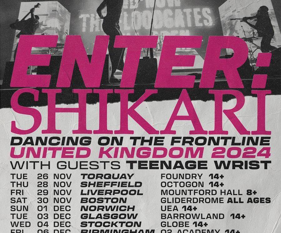 ENTER SHIKARI Announces Intimate UK Tour Dates
