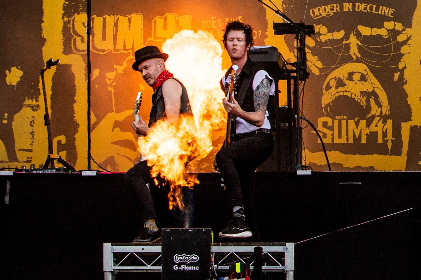 Sum 41 Download Festival exclusive last UK festival performance 16.6.24 sunday