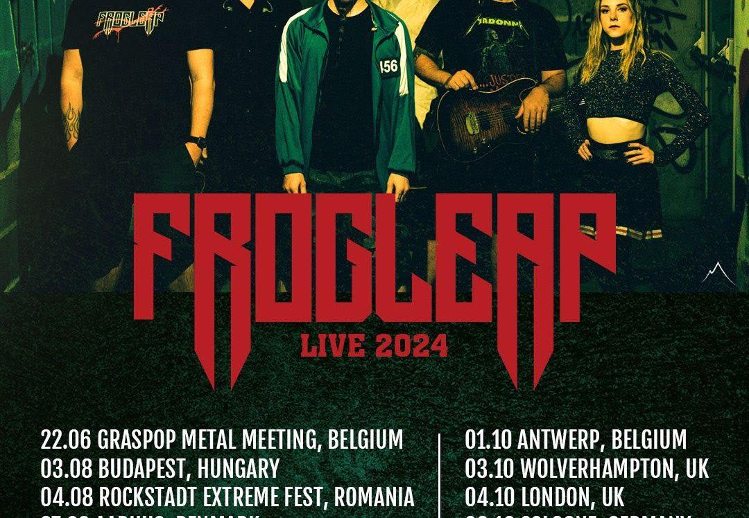 Norwegian Metal Cover YouTube Sensations FROG LEAP Announce UK Tour Dates