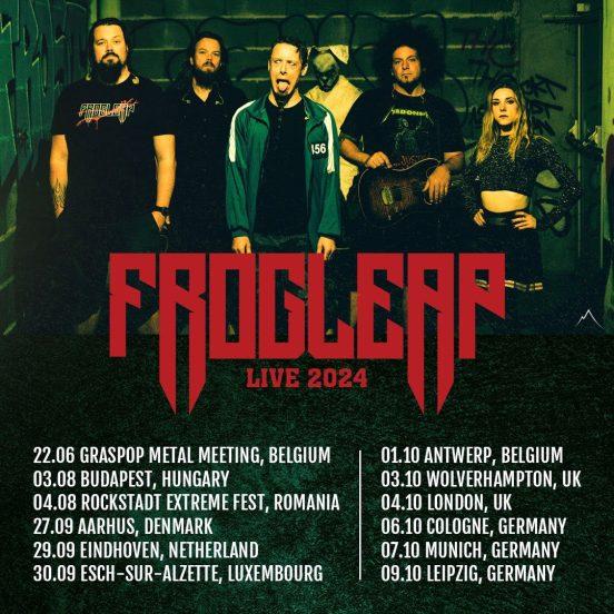 Norwegian Metal Cover YouTube Sensations FROG LEAP Announce UK Tour Dates