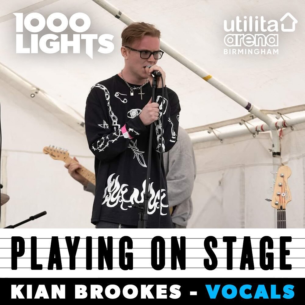 1000 Lights Birmingham 2024 Who is Playing? 7 Kian Brookes 1000 Lights