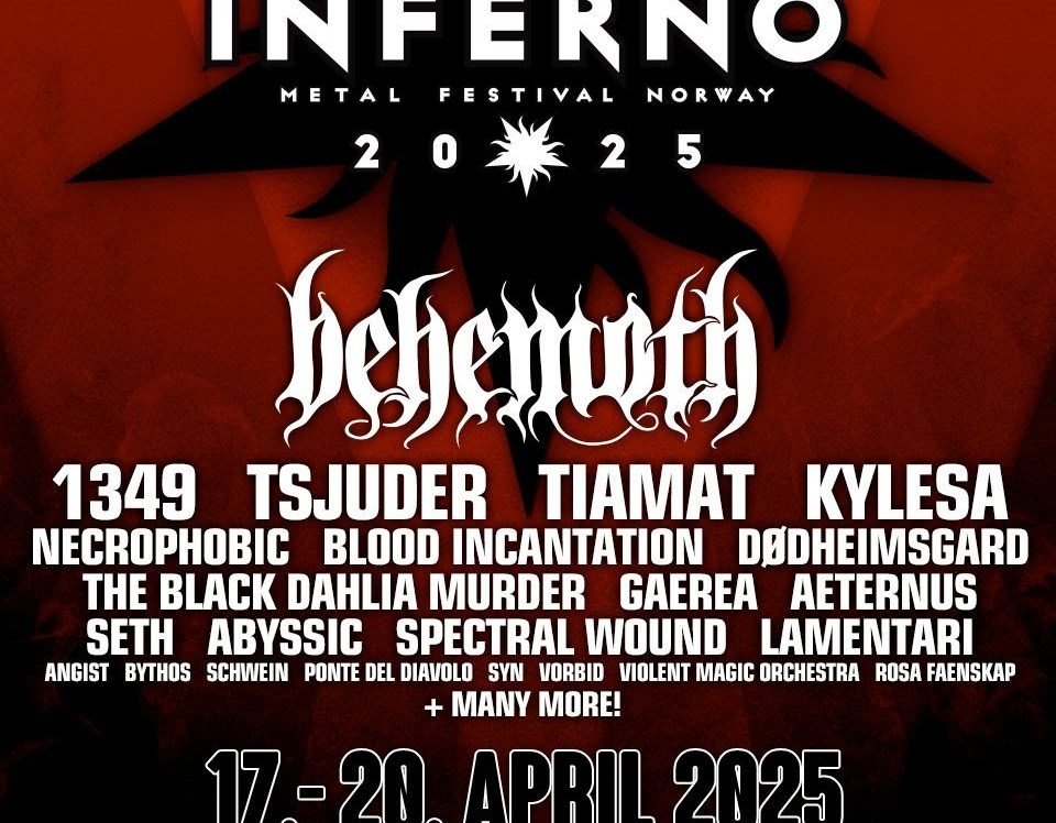 Inferno Festival Norway 2025 Lineup
