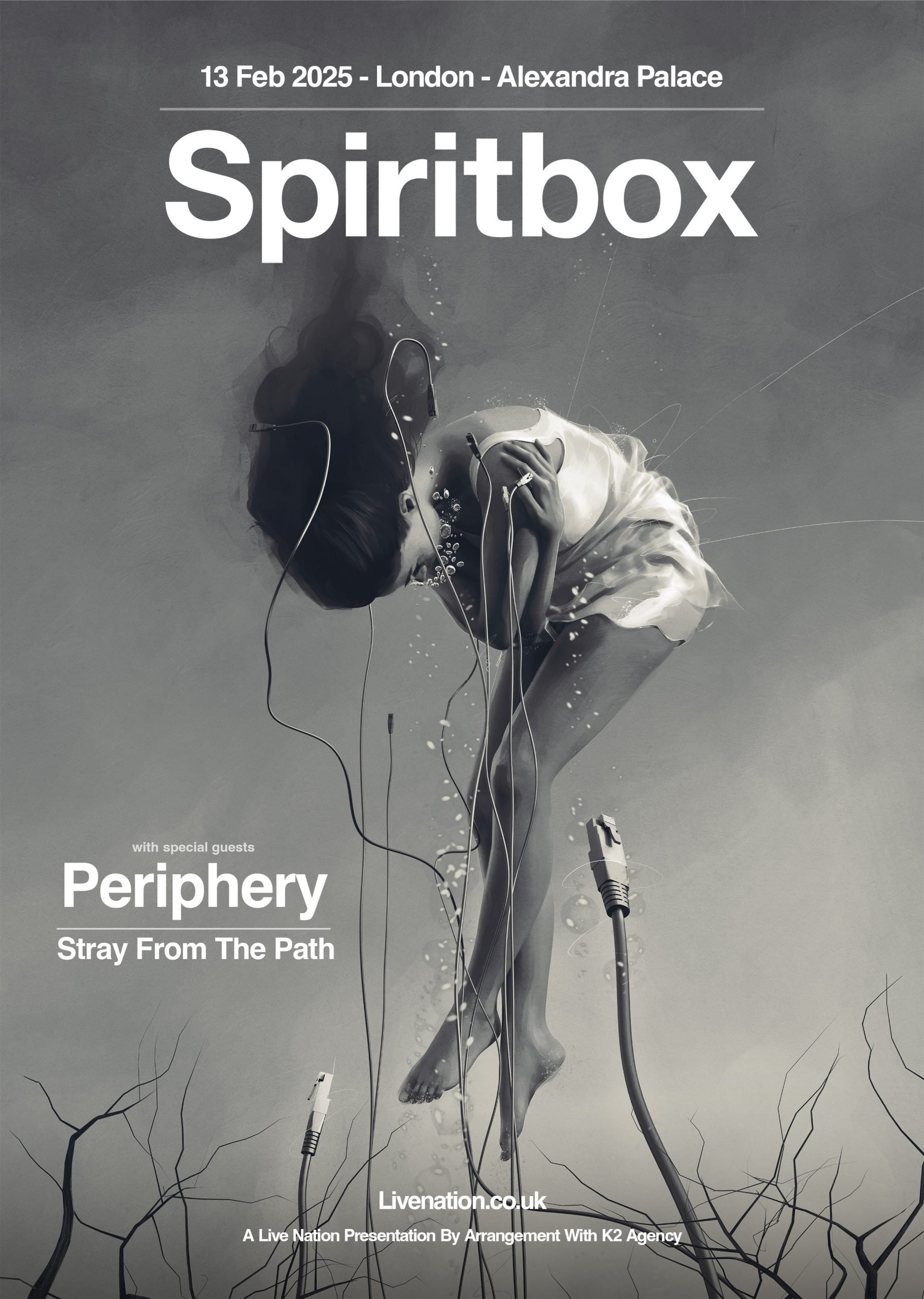 Spiritbox to Headline Alexandra Palace on February 13: their biggest London show!