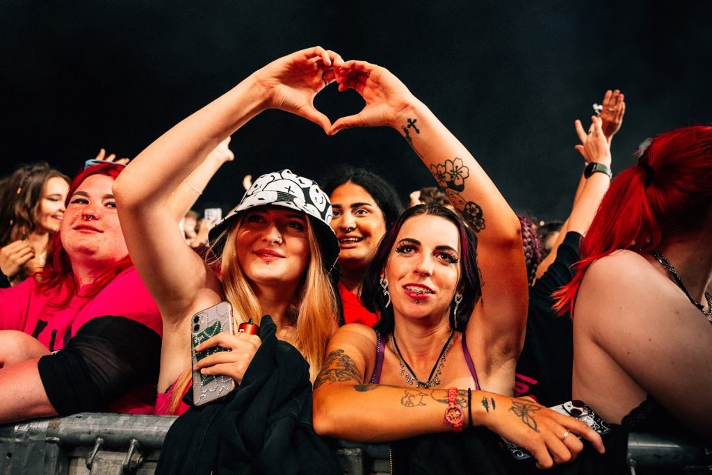 Crowd Photos from Yungblud's Bludfest 2024