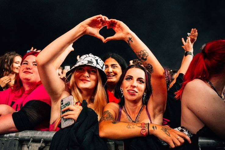 Crowd Photos from Yungblud's Bludfest 2024