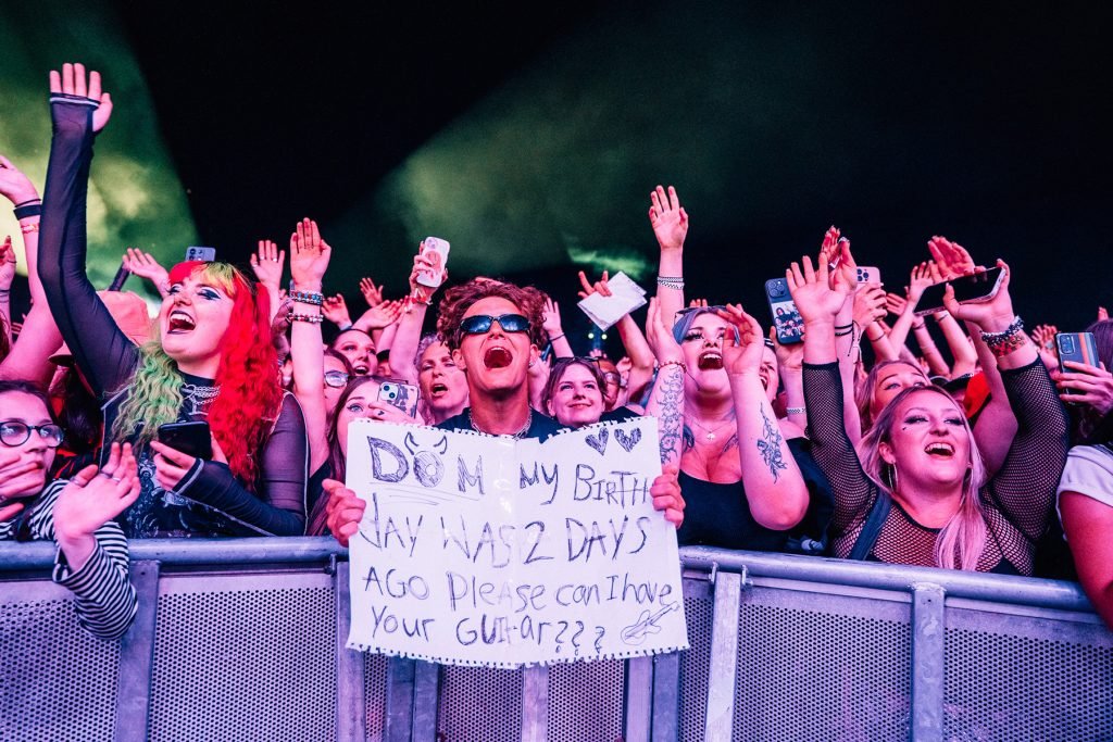 Crowd Photos from Yungblud's Bludfest 2024