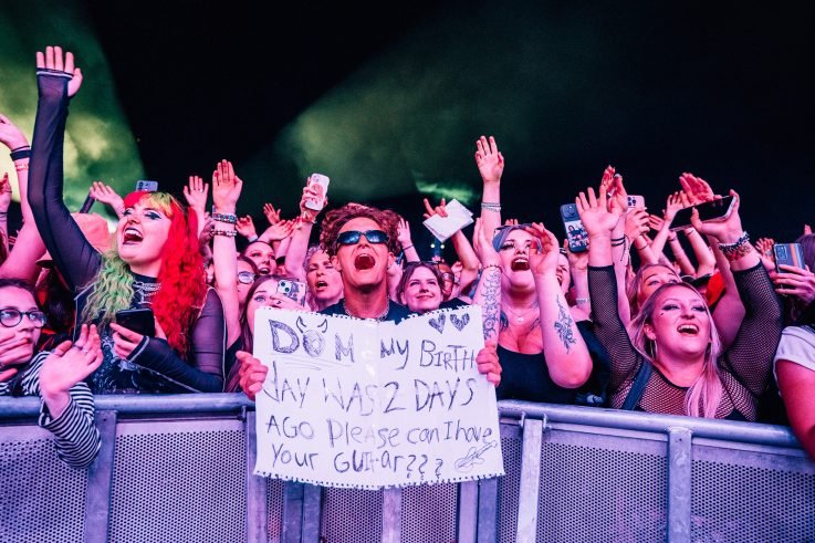 Crowd Photos from Yungblud's Bludfest 2024