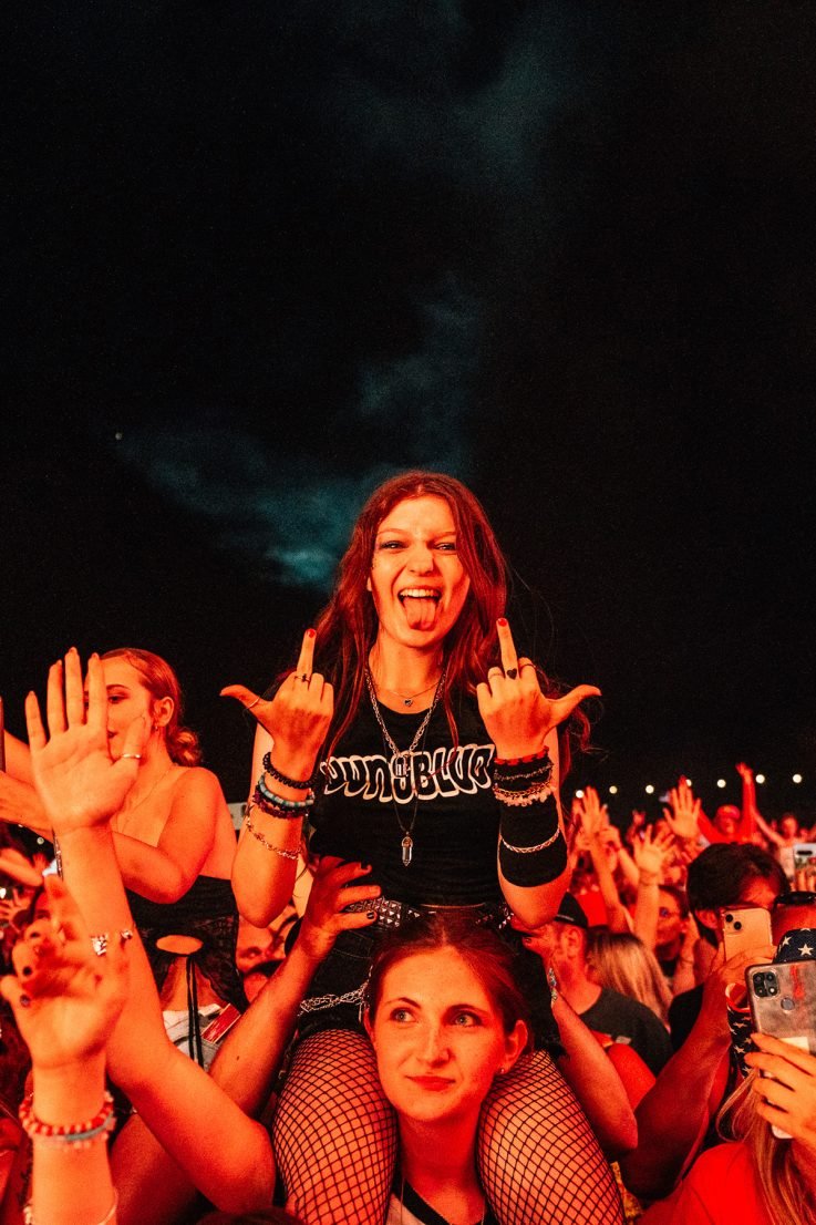 Crowd Photos from Yungblud's Bludfest 2024