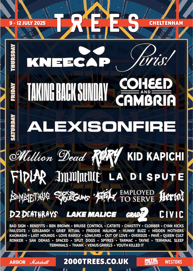 2000Trees Festival 2025 - First Line Up Announcement 3 2000trees lineup 2025