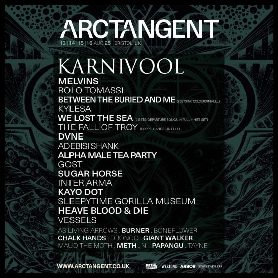 ARCTANGENT Festival 2025 - First Line Up Announcement