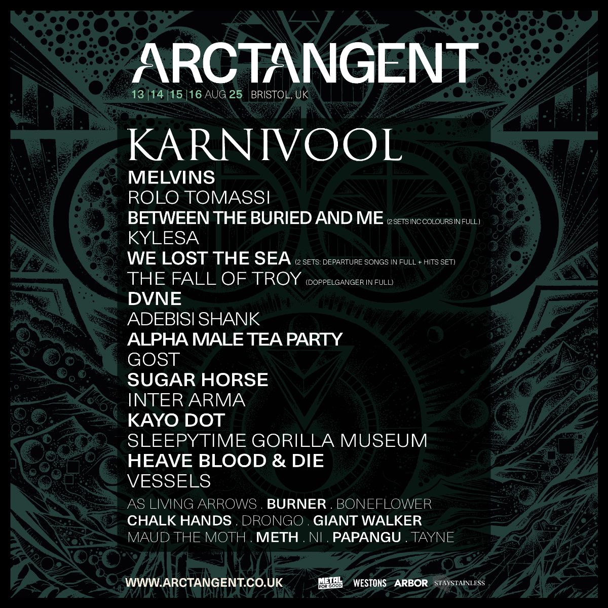 ARCTANGENT Festival 2025 - First Line Up Announcement