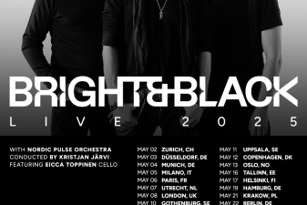 BRIGHT & BLACK Announces European Tour for May 2025