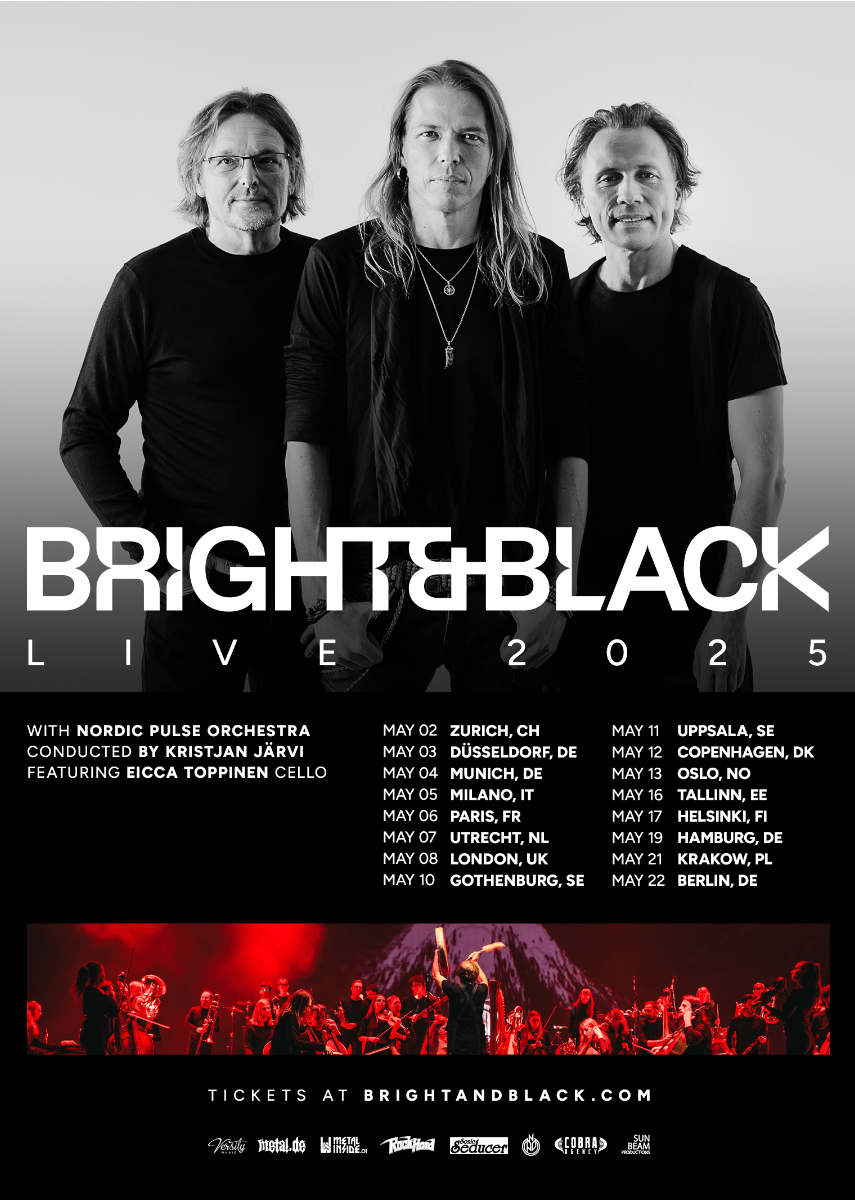 BRIGHT & BLACK Announces European Tour for May 2025