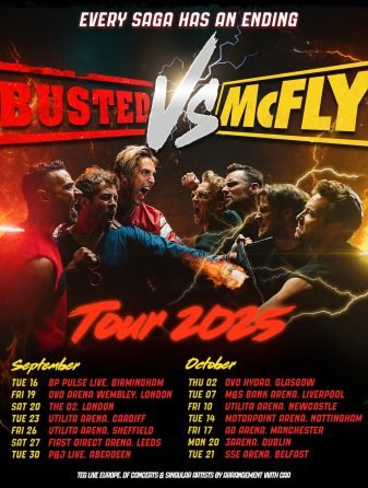 Busted vs McFly: The Ultimate Rock Showdown of 2025!