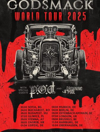 P.O.D. Joins Godsmack on 2025 U.K. & European Tour