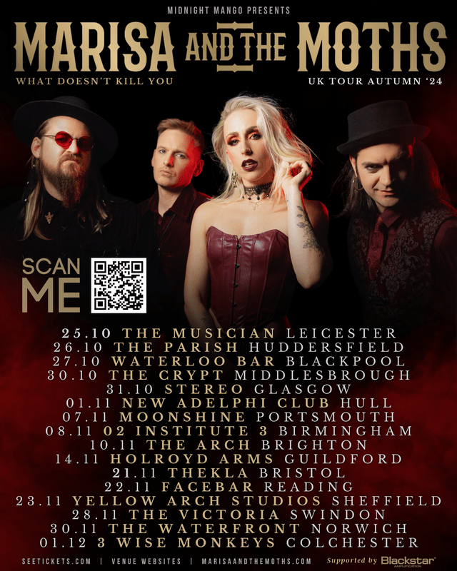 Marisa And The Moths: New Video Release and UK Tour Announcement