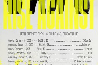 RISE AGAINST Announces 2025 UK/EU Tour Dates