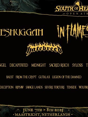 South of Heaven Open Air Adds In Flames, Sylosis, Decapitated, and More!