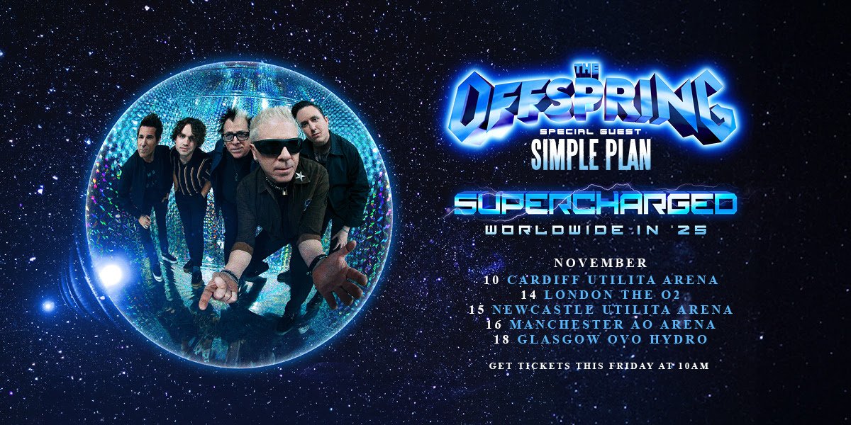 THE OFFSPRING UK Headline Tour for Autumn 2025