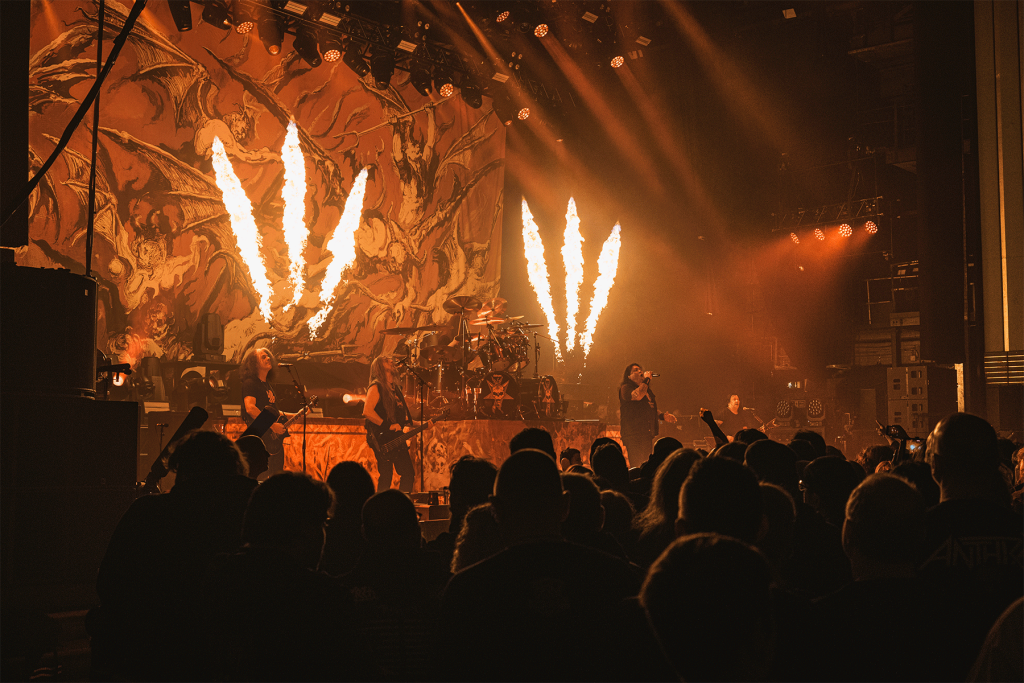 Anthrax, Kreator and Testament at Hammersmith Apollo, London 2024