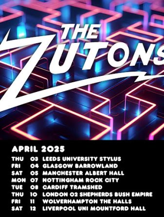 The Zutons Announce Spring 2025 UK Headline Tour