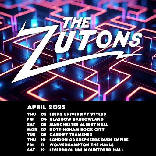 The Zutons Announce Spring 2025 UK Headline Tour