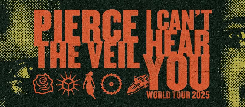 Pierce The Veil announces "I Can't Hear You Tour" 2025 3 facebook 1733790640647 7272045019229629683