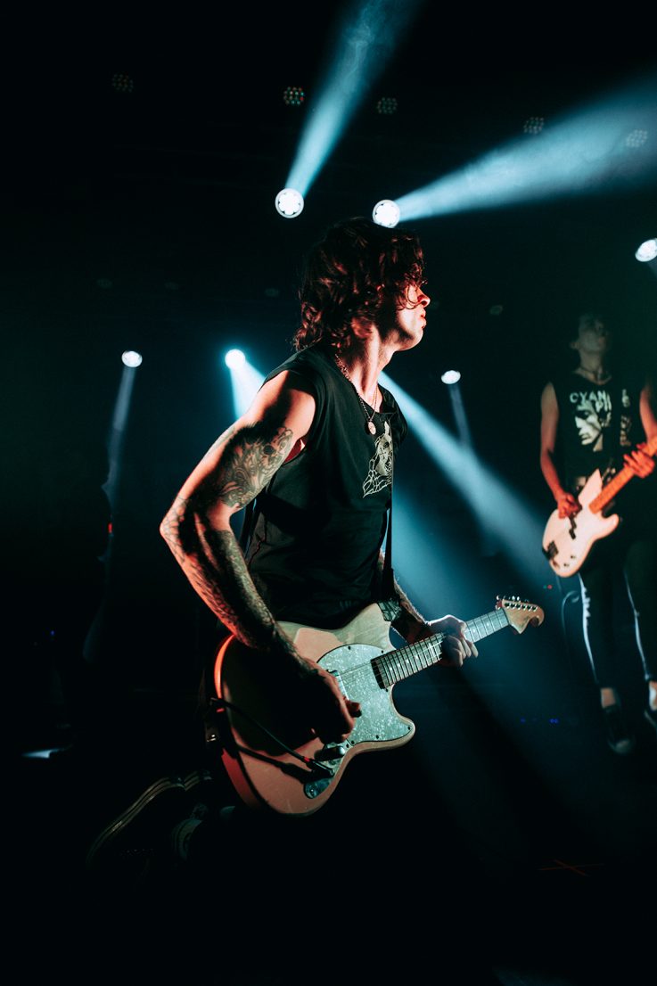 Bad Nerves took to the stage in London with their trademark chaos.