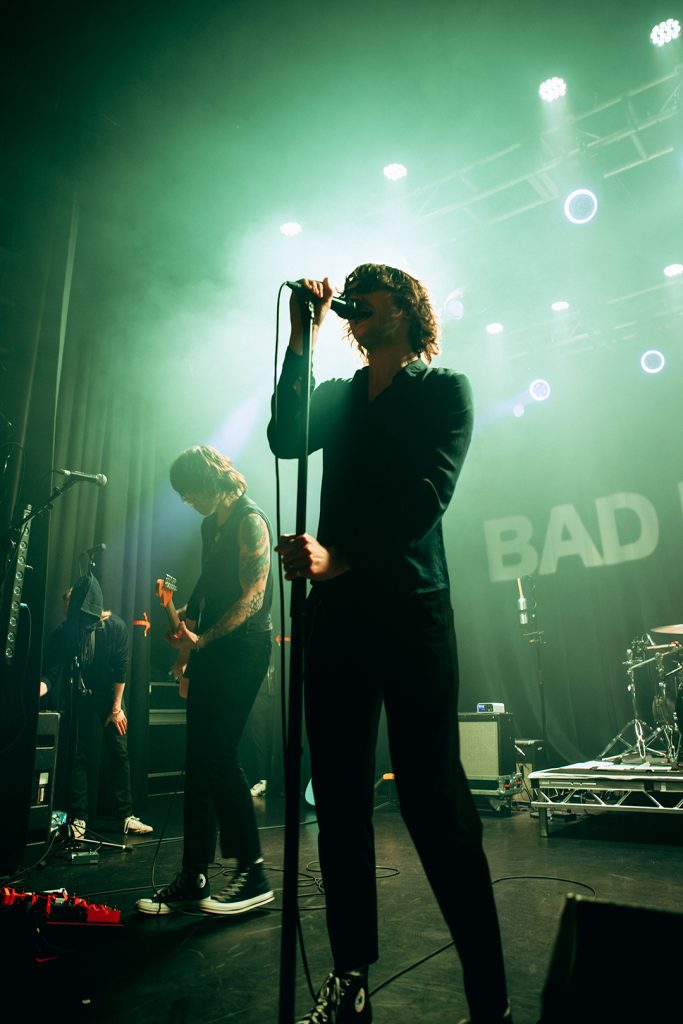 Bad Nerves took to the stage in London with their trademark chaos.