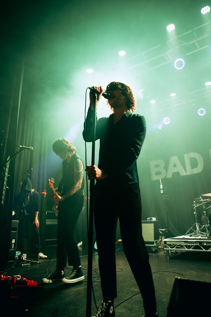 Bad Nerves took to the stage in London with their trademark chaos.