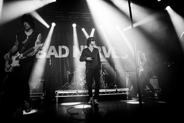 Bad Nerves took to the stage in London with their trademark chaos.