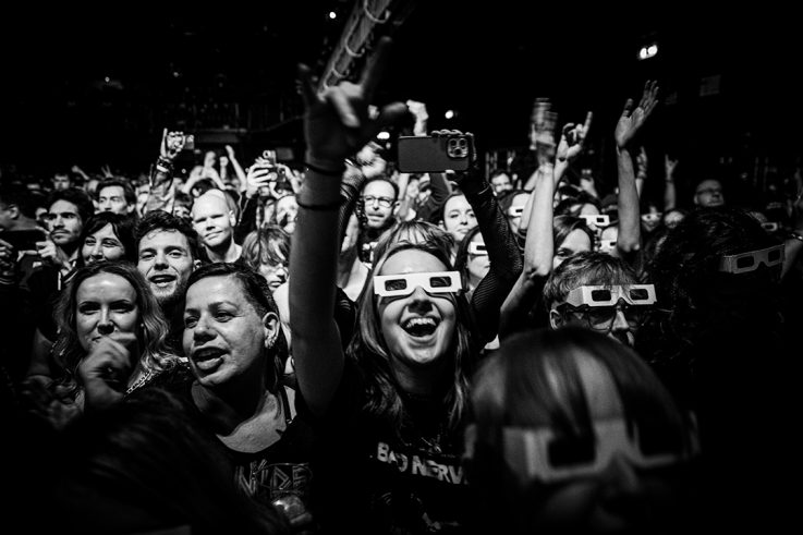 Bad Nerves took to the stage in London with their trademark chaos.