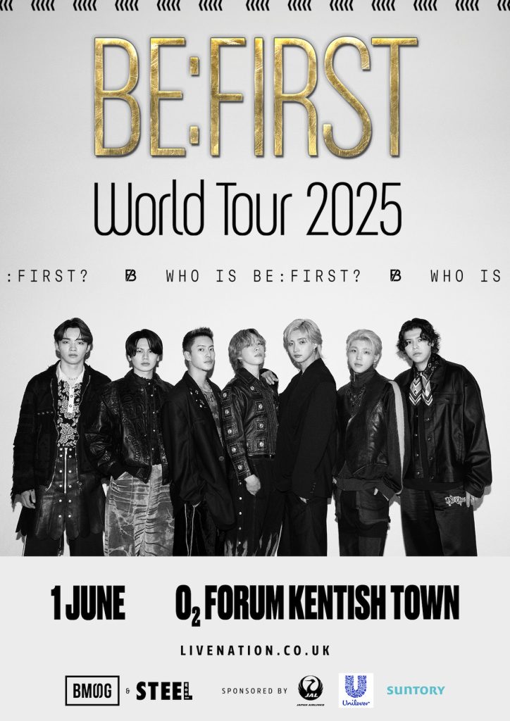 BE:FIRST ANNOUNCES THEIR FIRST EVER WORLD TOUR TITLED “WHO IS BE:FIRST?” - 21/01/2025 1