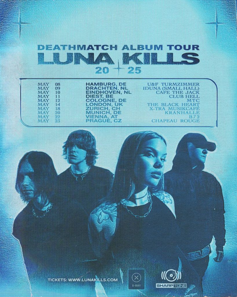 LUNA KILLS - announce first ever headline tour across the UK + Europe