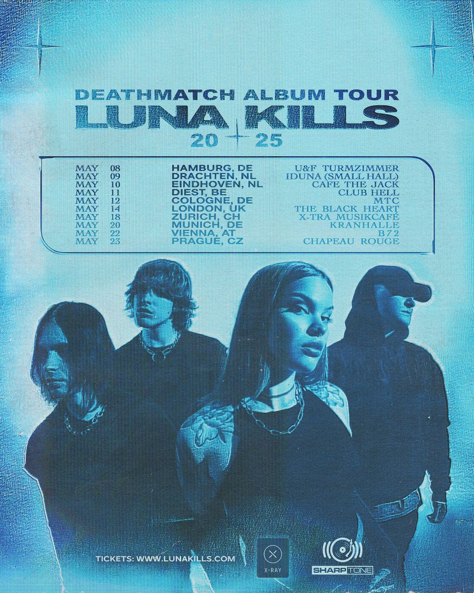 LUNA KILLS - announce first ever headline tour across the UK + Europe