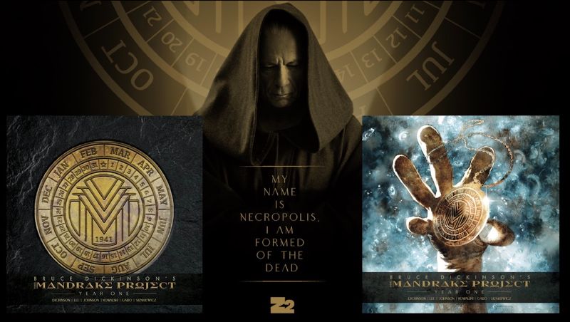 BRUCE DICKINSON AND Z2 UNLEASH THE MANDRAKE PROJECT: YEAR ONE