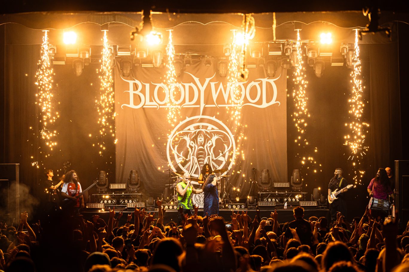 Bloodywood / Calva Louise / Demonic Resurrection at O2 Forum Kentish Town, London, 2025